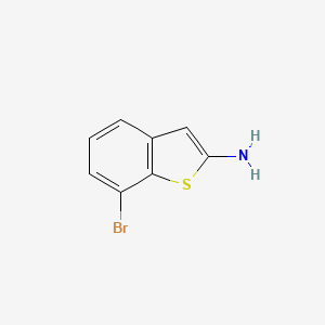 7-bromo-1-benzothiophen-2-amine CAS 547766-28-9