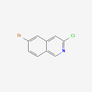 6-bromo-3-chloroisoquinoline CAS 552331-06-3