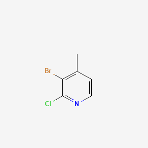 3-bromo-2-chloro-4-methylpyridine CAS 55404-31-4