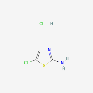 5-chloro-1,3-thiazol-2-amine;hydrochloride CAS 55506-37-1