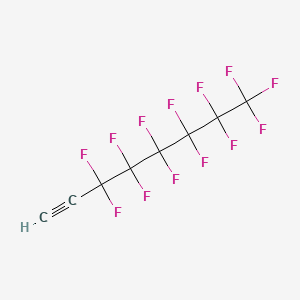 3,3,4,4,5,5,6,6,7,7,8,8,8-tridecafluorooct-1-yne CAS 55756-24-6