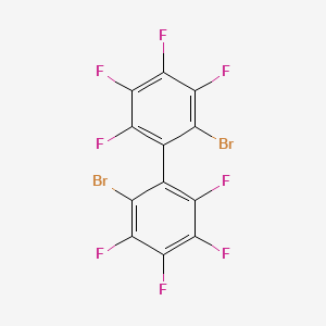 1-bromo-2-(2-bromo-3,4,5,6-tetrafluorophenyl)-3,4,5,6-tetrafluorobenzene CAS 5576-19-2