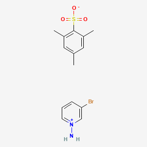 3-bromopyridin-1-ium-1-amine;2,4,6-trimethylbenzenesulfonate CAS 55899-13-3