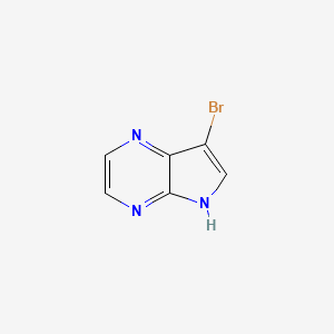 7-bromo-5H-pyrrolo[2,3-b]pyrazine CAS 56015-31-7