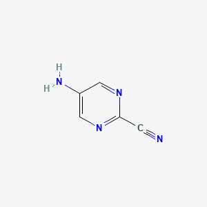 5-aminopyrimidine-2-carbonitrile CAS 56621-93-3