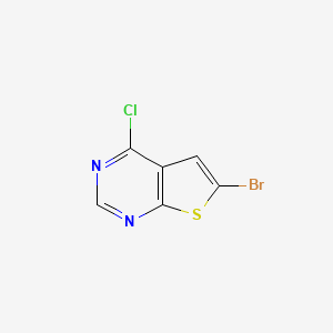 6-bromo-4-chlorothieno[2,3-d]pyrimidine CAS 56844-12-3
