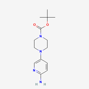 tert-butyl 4-(6-amino-3-pyridinyl)piperazine-1-carboxylate CAS 571188-59-5