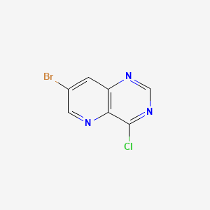 7-bromo-4-chloropyrido[3,2-d]pyrimidine CAS 573675-31-7