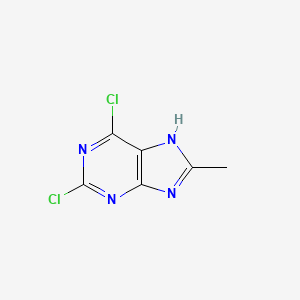 2,6-dichloro-8-methyl-7H-purine CAS 57476-37-6