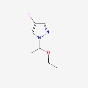 1-(1-ethoxyethyl)-4-iodopyrazole CAS 575452-22-1