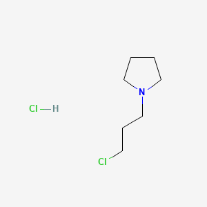 1-(3-chloropropyl)pyrrolidine;hydrochloride CAS 57616-69-0