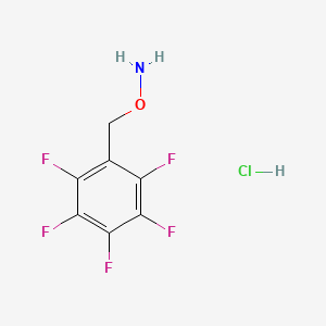 O-[(2,3,4,5,6-pentafluorophenyl)methyl]hydroxylamine;hydrochloride CAS 57981-02-9
