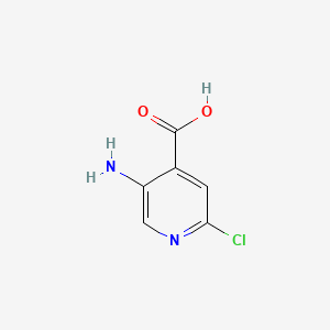 5-amino-2-chloropyridine-4-carboxylic acid CAS 58483-95-7