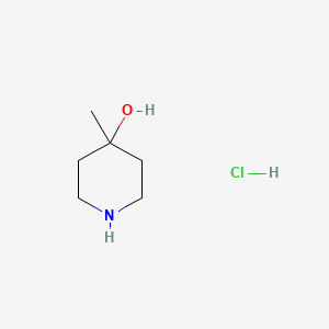 4-methylpiperidin-4-ol;hydrochloride CAS 586375-35-1