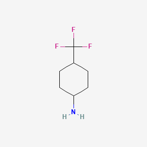 4-(trifluoromethyl)cyclohexan-1-amine CAS 58665-70-6