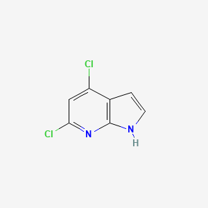 4,6-dichloro-1H-pyrrolo[2,3-b]pyridine CAS 5912-18-5