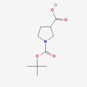 1-[(2-methylpropan-2-yl)oxycarbonyl]pyrrolidine-3-carboxylic acid CAS 59378-75-5