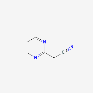 2-pyrimidin-2-ylacetonitrile CAS 59566-45-9
