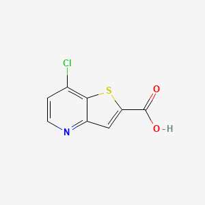 7-chlorothieno[3,2-b]pyridine-2-carboxylic acid CAS 596793-57-6