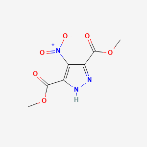 dimethyl 4-nitro-1H-pyrazole-3,5-dicarboxylate CAS 59694-23-4
