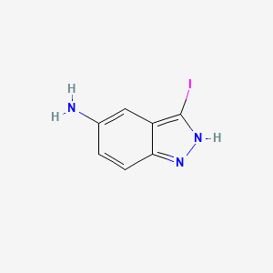 3-iodo-2H-indazol-5-amine CAS 599183-36-5