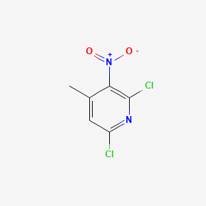 2,6-dichloro-4-methyl-3-nitropyridine CAS 60010-03-9