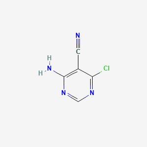 4-amino-6-chloropyrimidine-5-carbonitrile CAS 60025-09-4