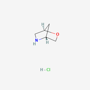 (1R,4R)-2-oxa-5-azabicyclo[2.2.1]heptane;hydrochloride CAS 601515-79-1