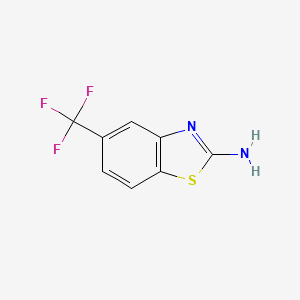 5-(trifluoromethyl)-1,3-benzothiazol-2-amine CAS 60388-38-7