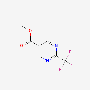 methyl 2-(trifluoromethyl)pyrimidine-5-carboxylate CAS 608517-17-5