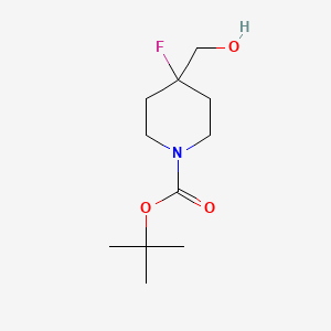tert-butyl 4-fluoro-4-(hydroxymethyl)piperidine-1-carboxylate CAS 614730-97-1