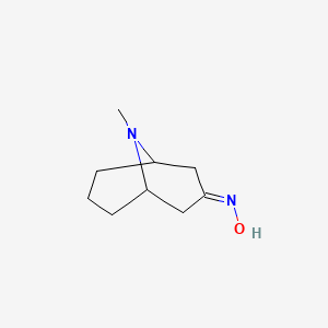 N-(9-methyl-9-azabicyclo[3.3.1]nonan-3-ylidene)hydroxylamine CAS 6164-67-6