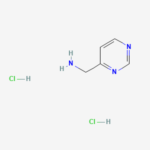 pyrimidin-4-ylmethanamine;dihydrochloride CAS 618446-08-5