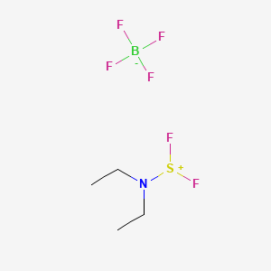 diethylamino(difluoro)sulfanium tetrafluoroborate CAS 63517-29-3