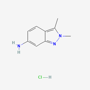 2,3-dimethylindazol-6-amine;hydrochloride CAS 635702-60-2