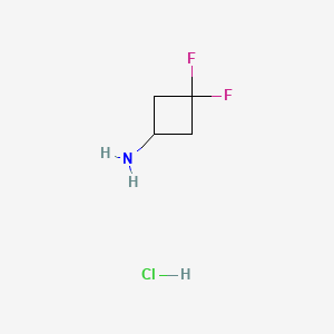 3,3-difluorocyclobutan-1-amine;hydrochloride CAS 637031-93-7