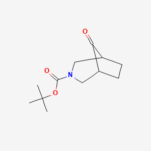 tert-butyl 8-oxo-3-azabicyclo[3.2.1]octane-3-carboxylate CAS 637301-19-0