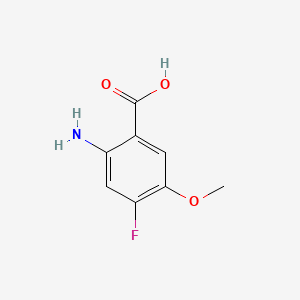 2-amino-4-fluoro-5-methoxybenzoic acid CAS 637347-90-1