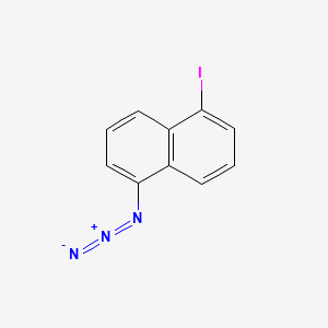 1-azido-5-iodonaphthalene CAS 63785-44-4