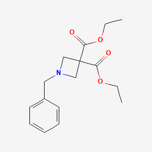 diethyl 1-benzylazetidine-3,3-dicarboxylate CAS 642411-11-8