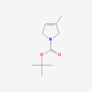 tert-butyl 3-methyl-2,5-dihydropyrrole-1-carboxylate CAS 643759-58-4