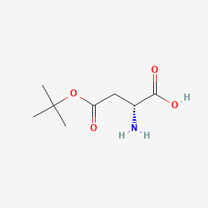 (2R)-2-amino-4-[(2-methylpropan-2-yl)oxy]-4-oxobutanoic acid CAS 64960-75-4