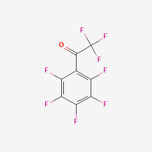 2,2,2-trifluoro-1-(2,3,4,5,6-pentafluorophenyl)ethanone CAS 652-22-2