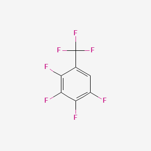 1,2,3,4-tetrafluoro-5-(trifluoromethyl)benzene CAS 654-53-5