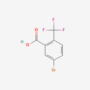 5-bromo-2-(trifluoromethyl)benzoic acid CAS 654-97-7