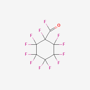 1,2,2,3,3,4,4,5,5,6,6-undecafluorocyclohexane-1-carbonyl fluoride CAS 6588-63-2