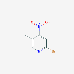 2-bromo-5-methyl-4-nitropyridine CAS 66092-62-4