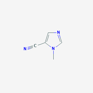 3-methylimidazole-4-carbonitrile CAS 66121-66-2