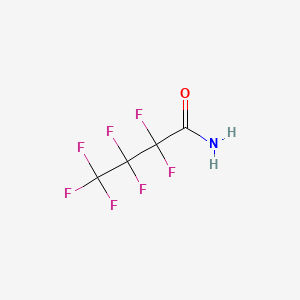 2,2,3,3,4,4,4-heptafluorobutanamide CAS 662-50-0