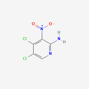 4,5-dichloro-3-nitropyridin-2-amine CAS 662116-67-8